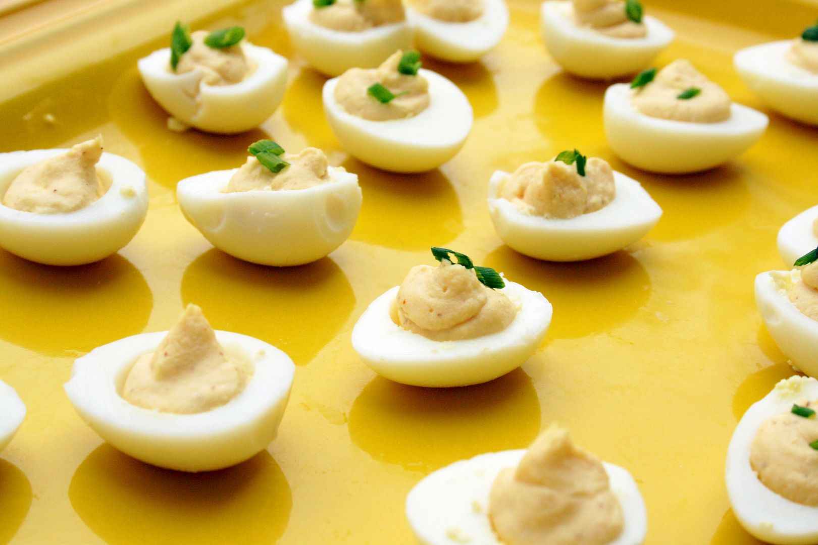 Deviled Quail Eggs Mod Circus